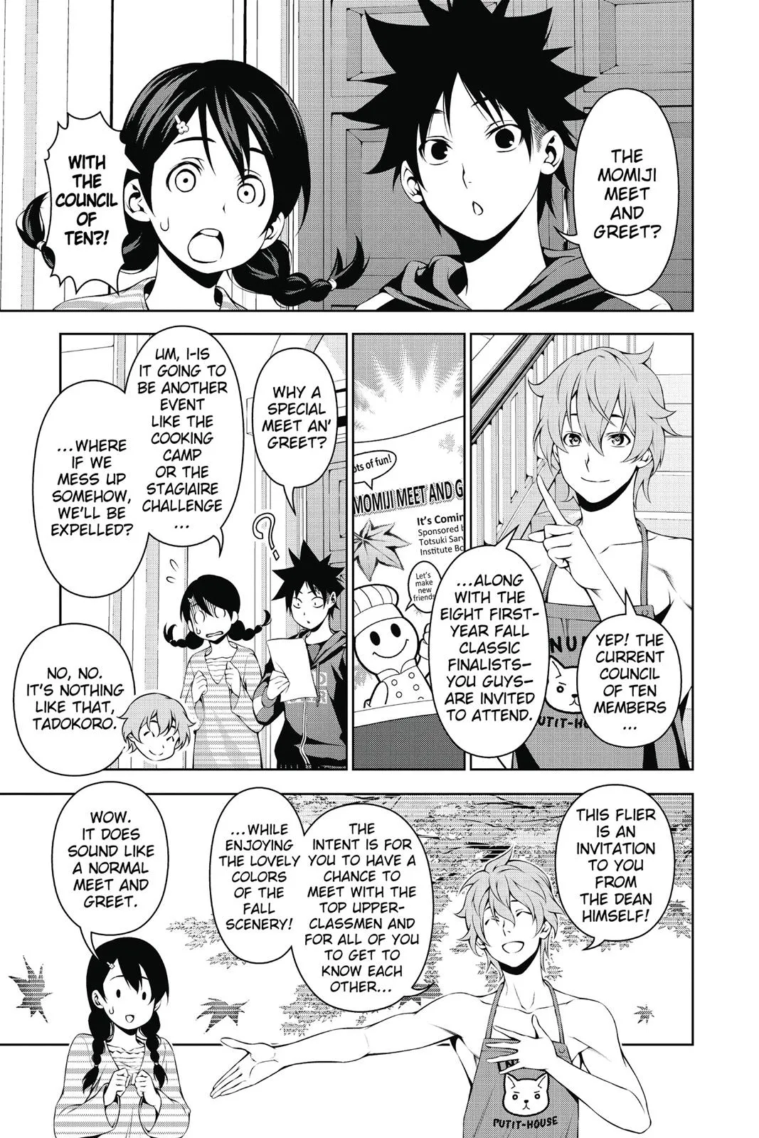 Read Food Wars en Manga Online