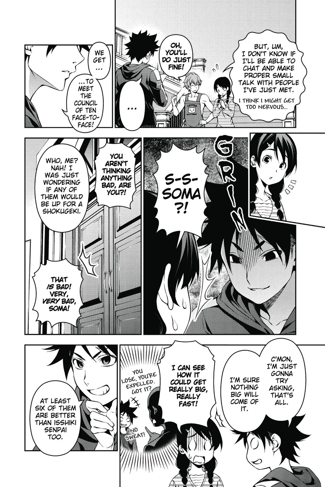 Read Food Wars en Manga Online