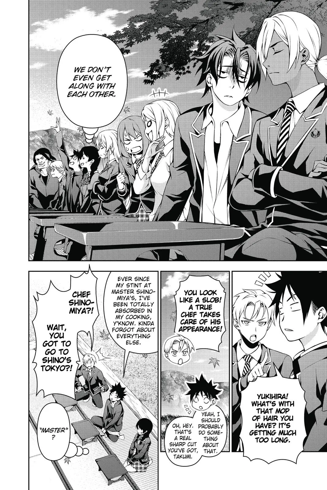 Read Food Wars en Manga Online
