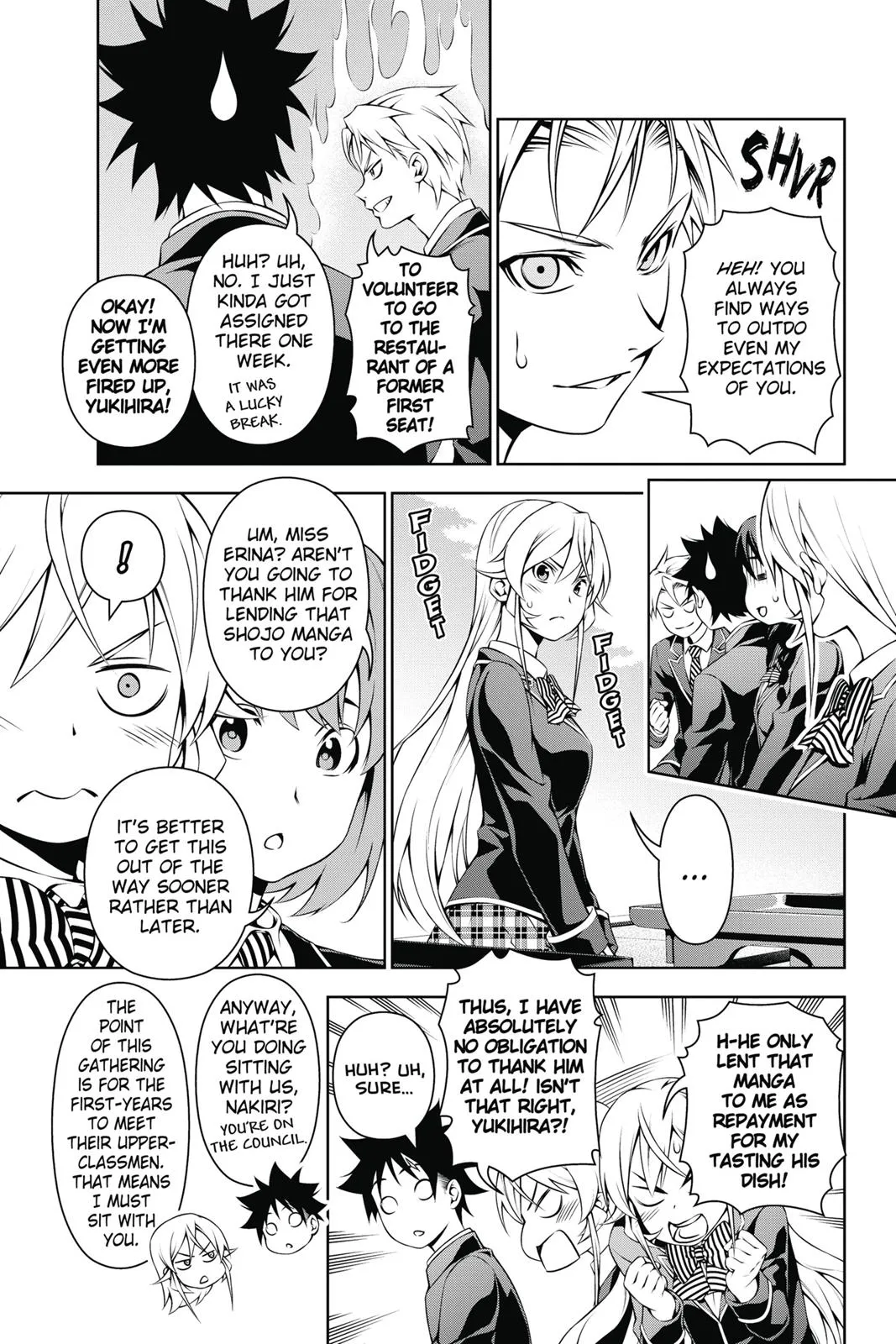 Read Food Wars en Manga Online