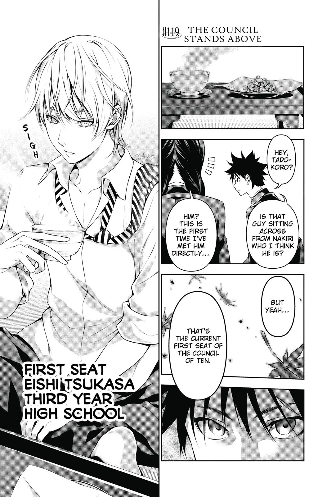 Read Food Wars en Manga Online