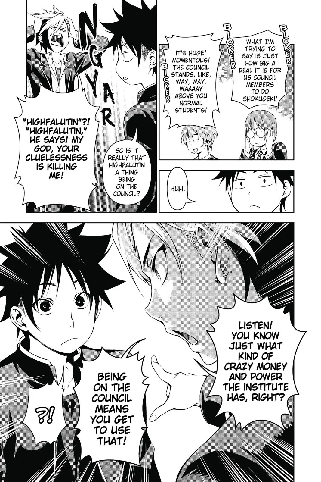Read Food Wars en Manga Online