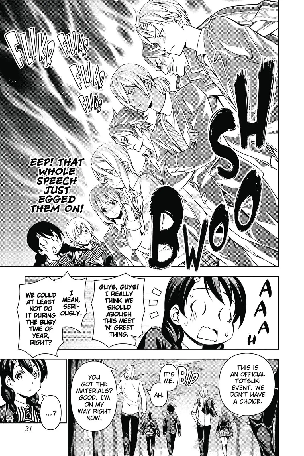 Read Food Wars en Manga Online