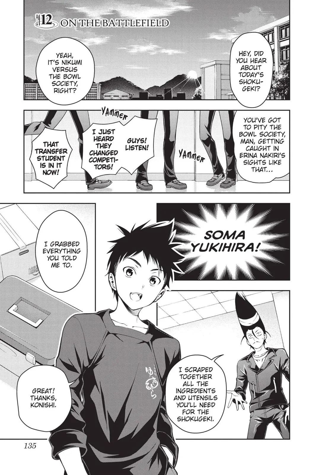 Read Food Wars en Manga Online
