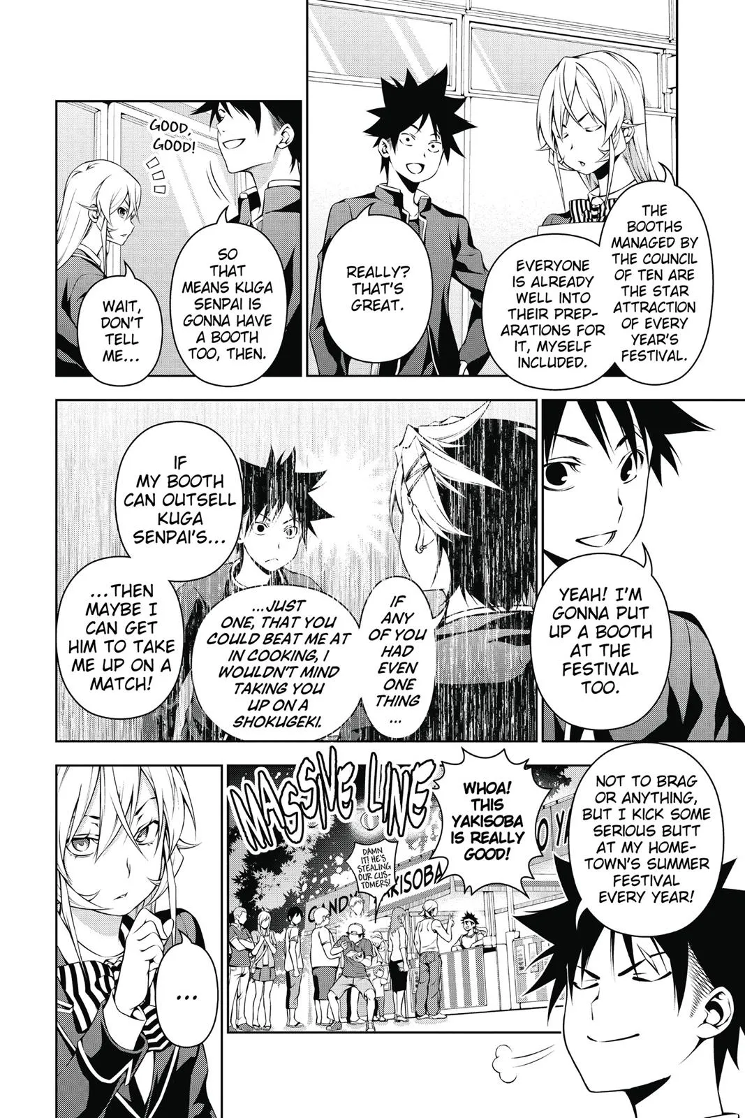 Read Food Wars en Manga Online