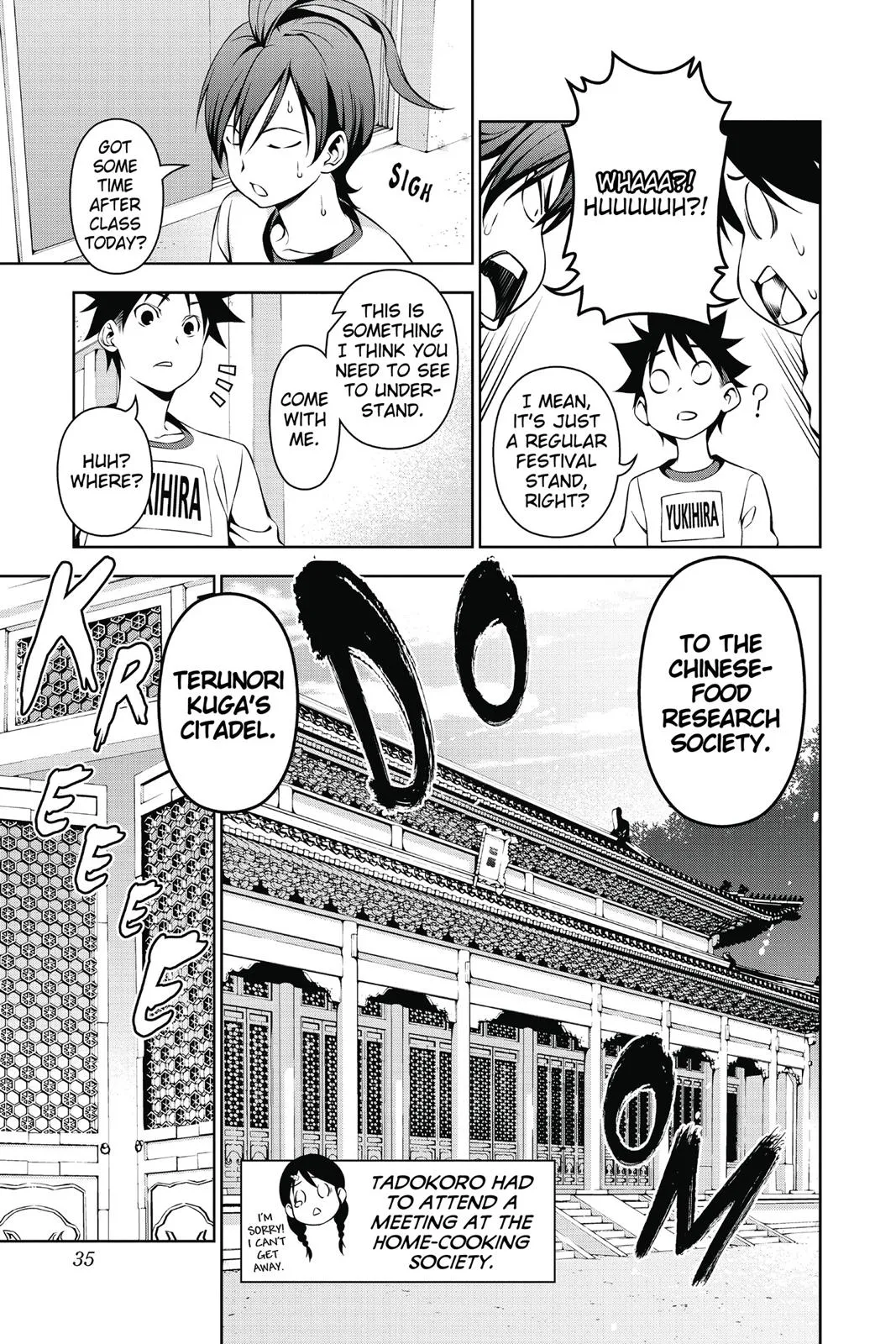 Read Food Wars en Manga Online
