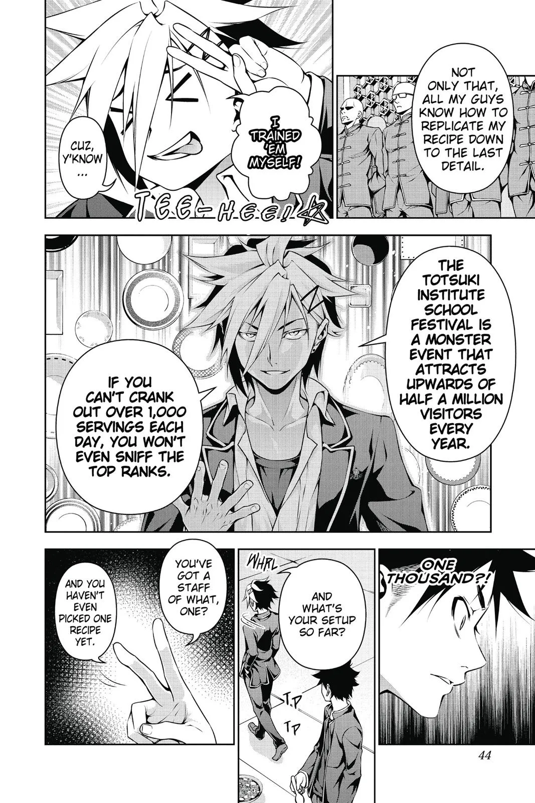 Read Food Wars en Manga Online