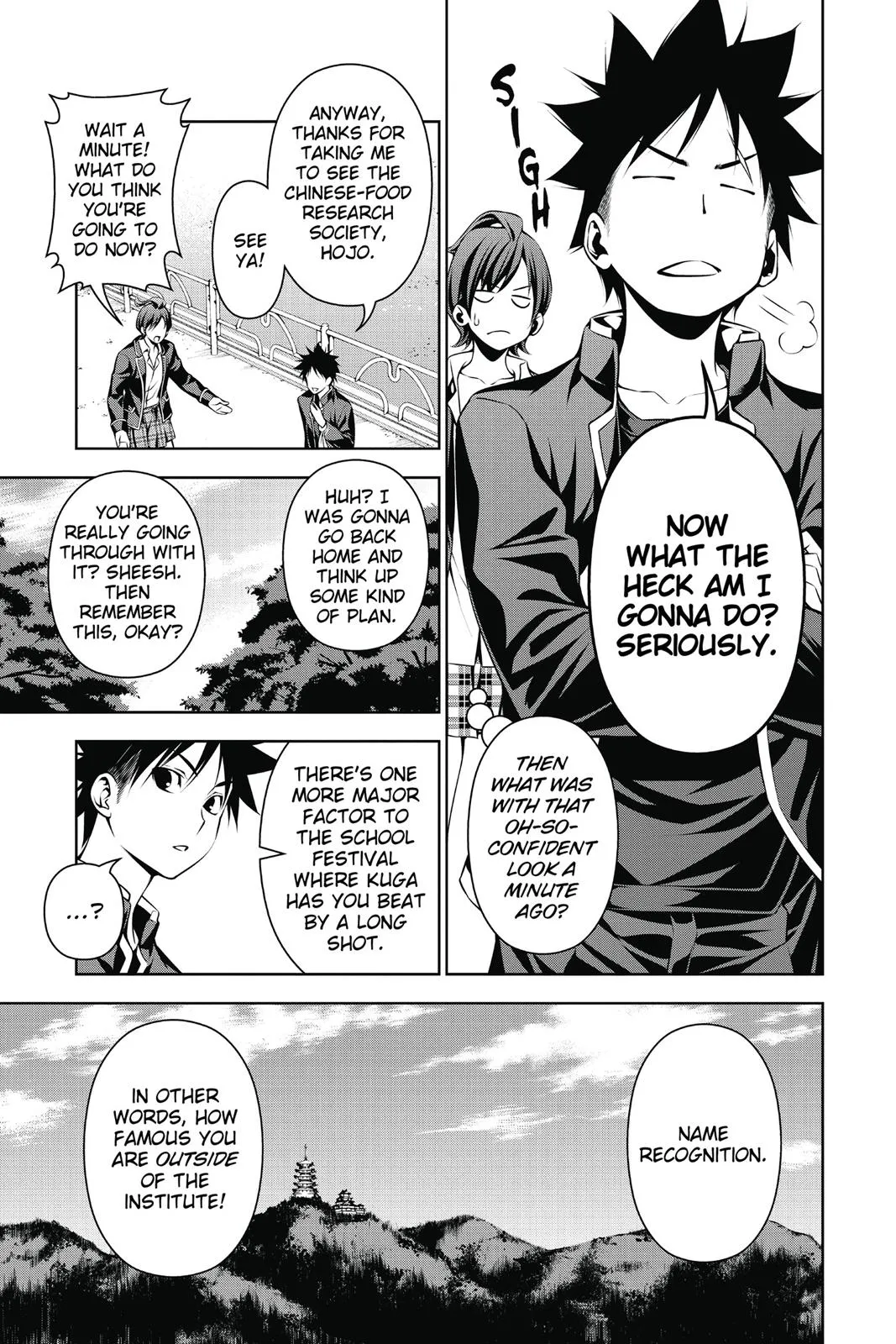 Read Food Wars en Manga Online