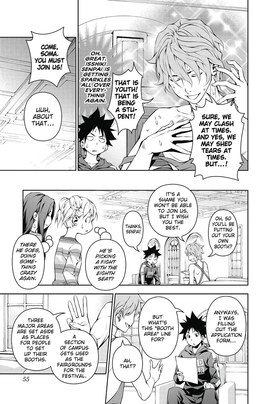 Read Food Wars en Manga Online