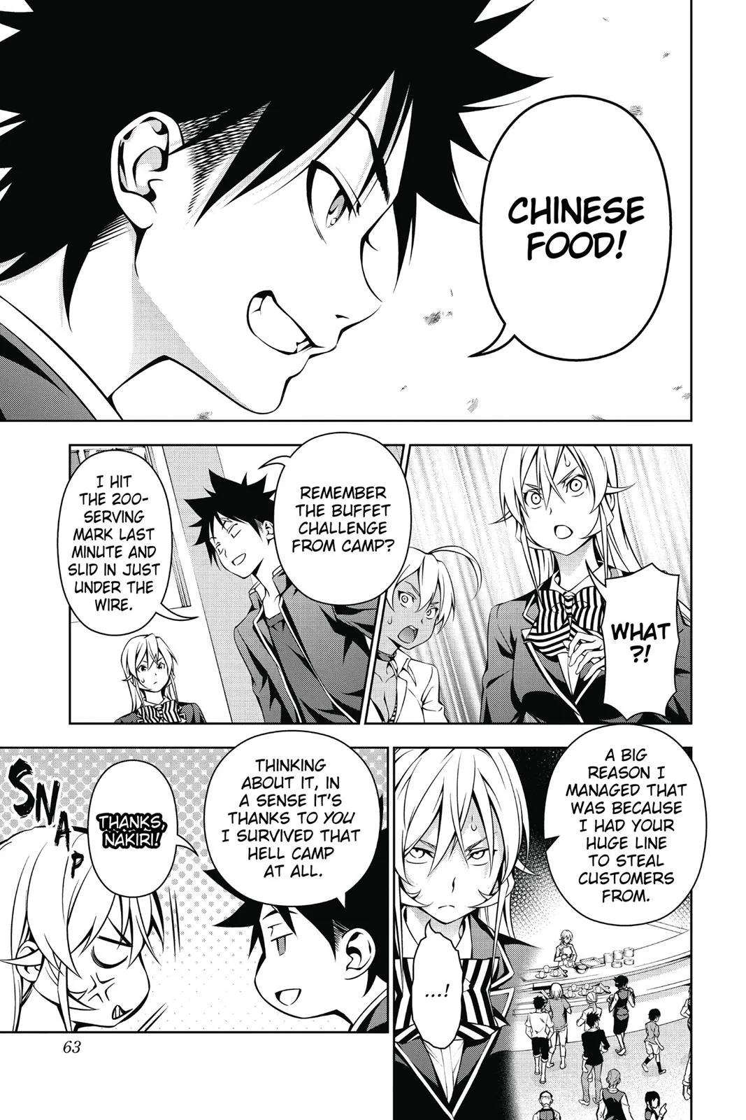 Read Food Wars en Manga Online