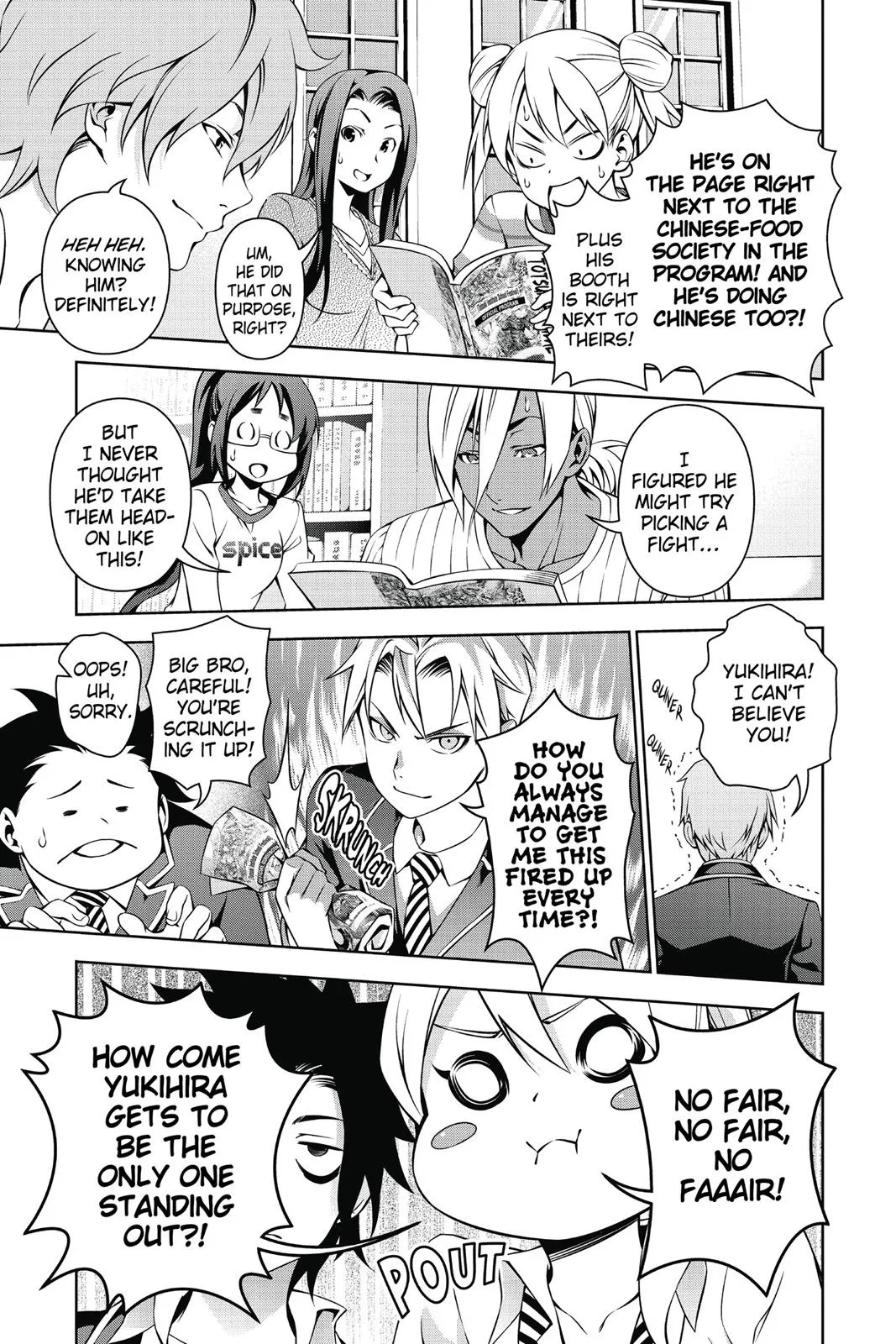 Read Food Wars en Manga Online