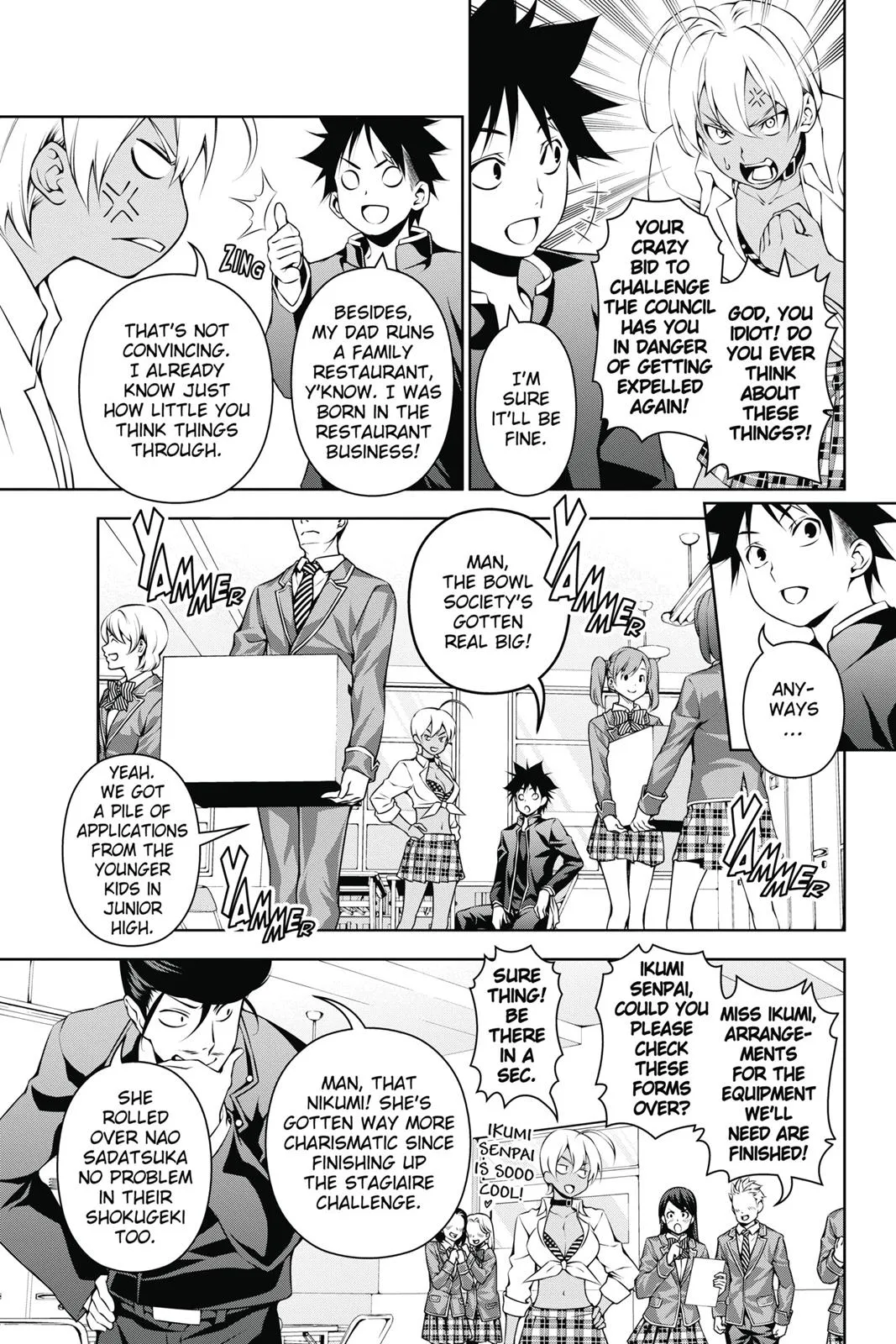 Read Food Wars en Manga Online