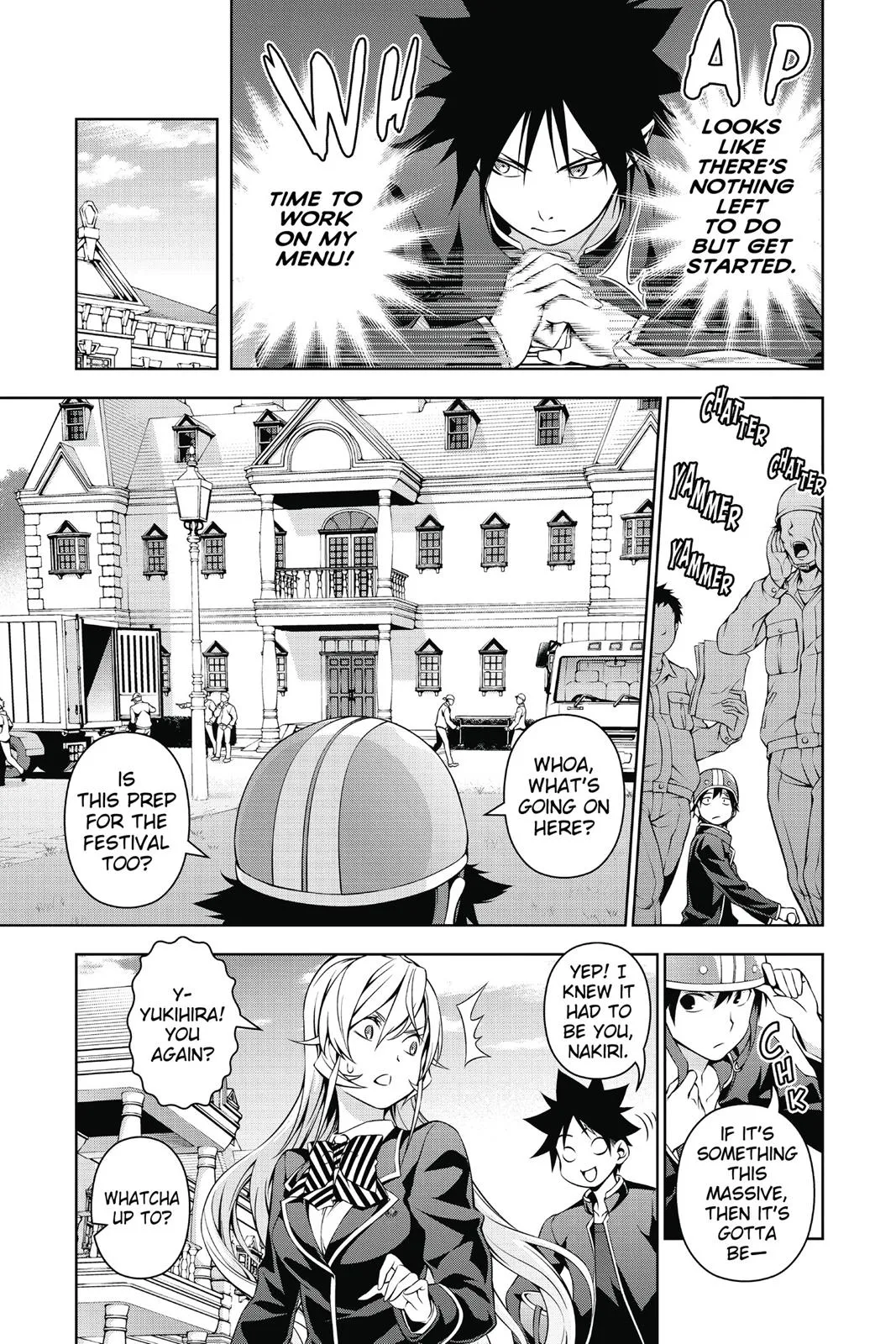 Read Food Wars en Manga Online