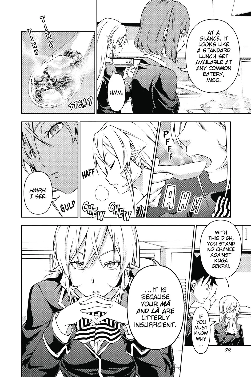 Read Food Wars en Manga Online