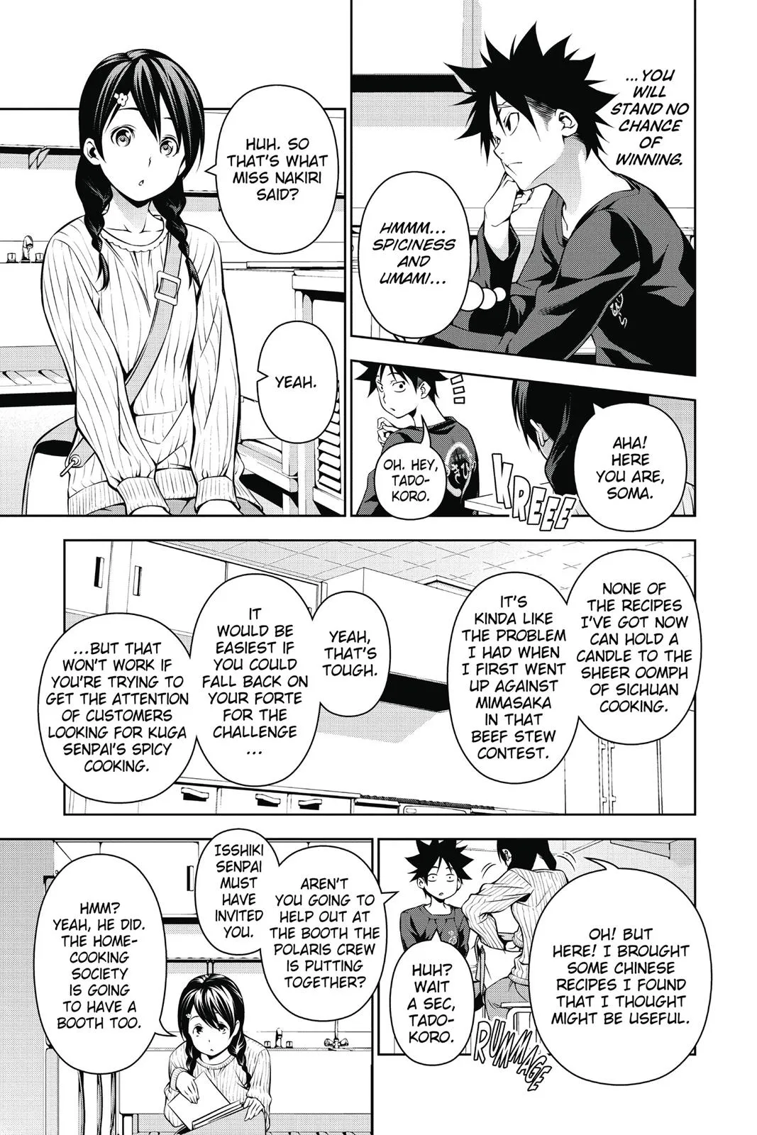 Read Food Wars en Manga Online