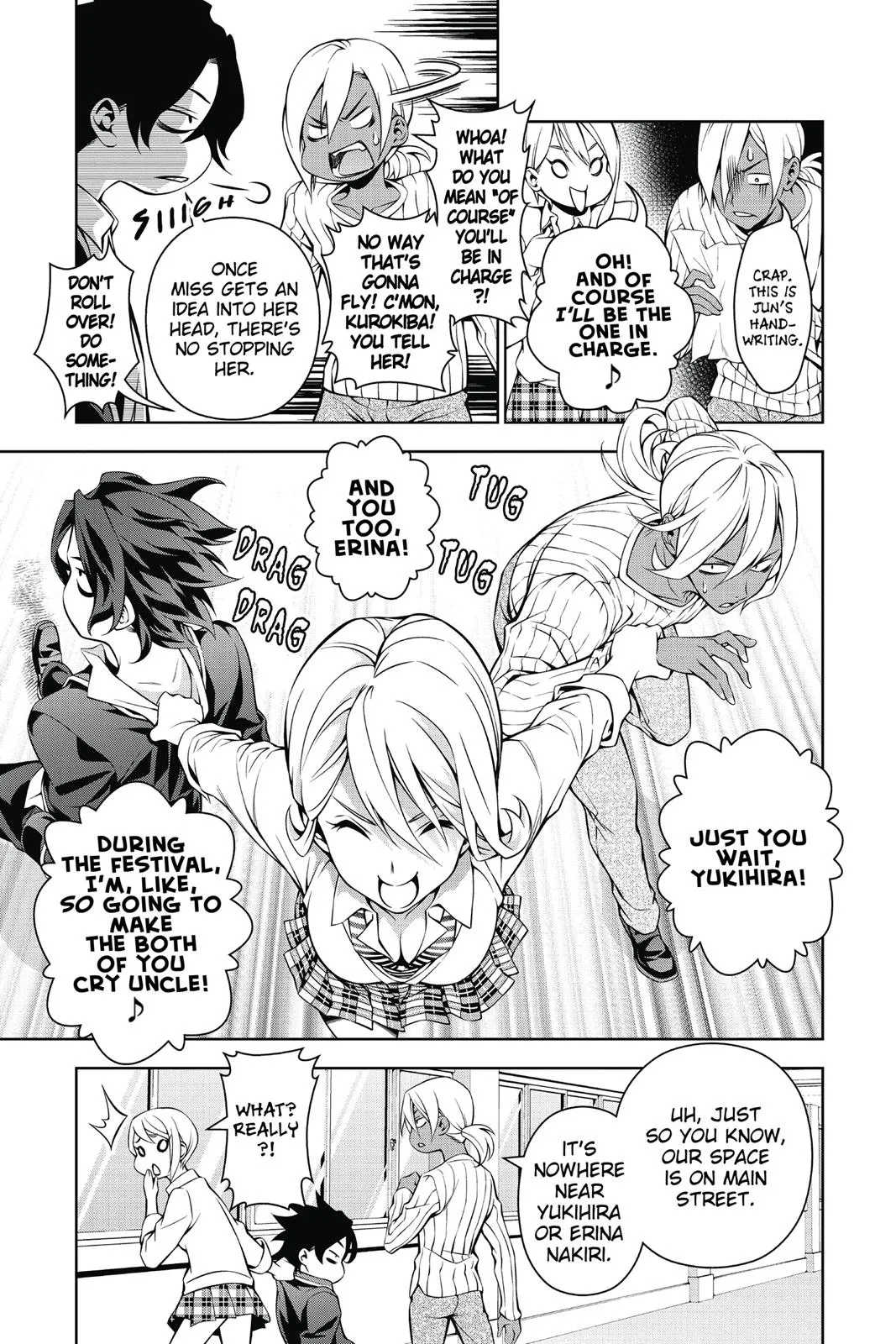 Read Food Wars en Manga Online