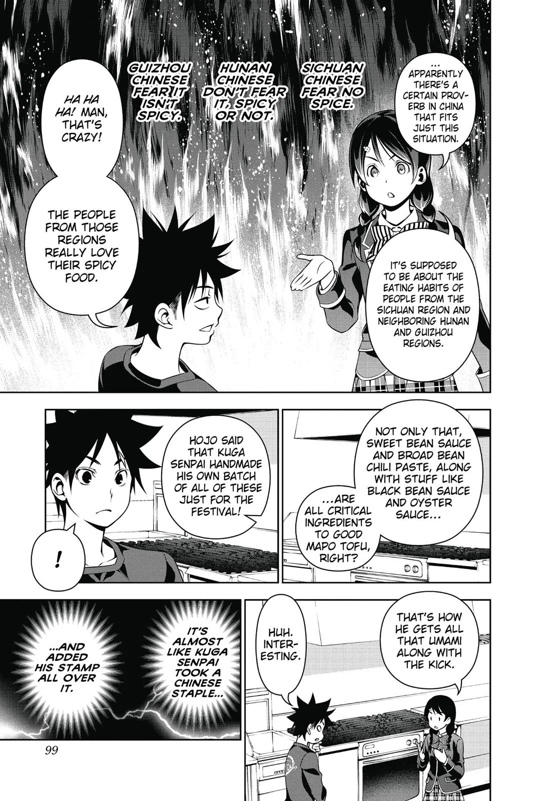 Read Food Wars en Manga Online