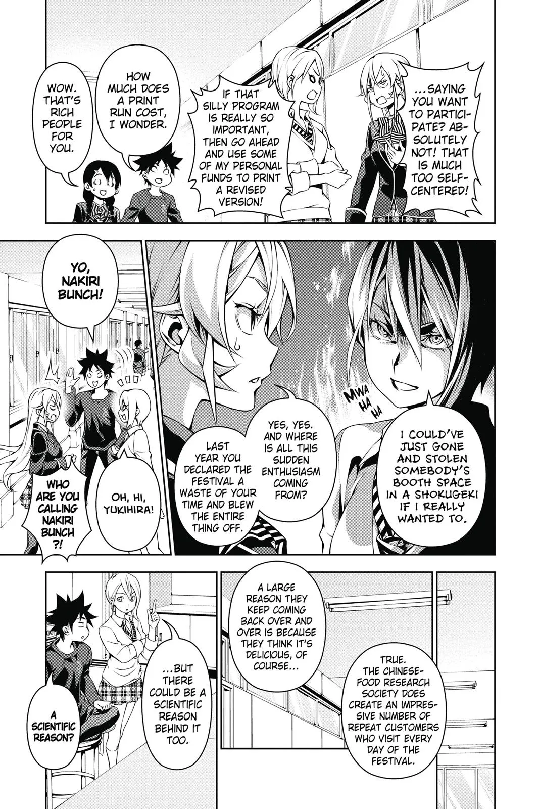 Read Food Wars en Manga Online