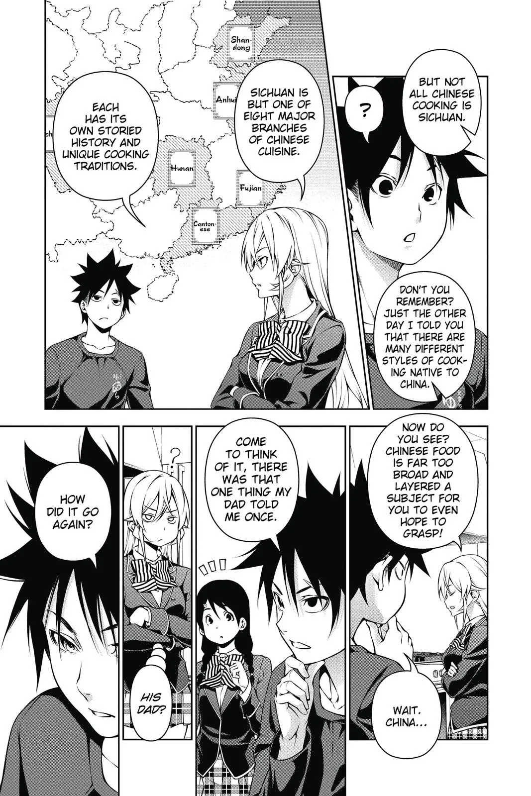 Read Food Wars en Manga Online