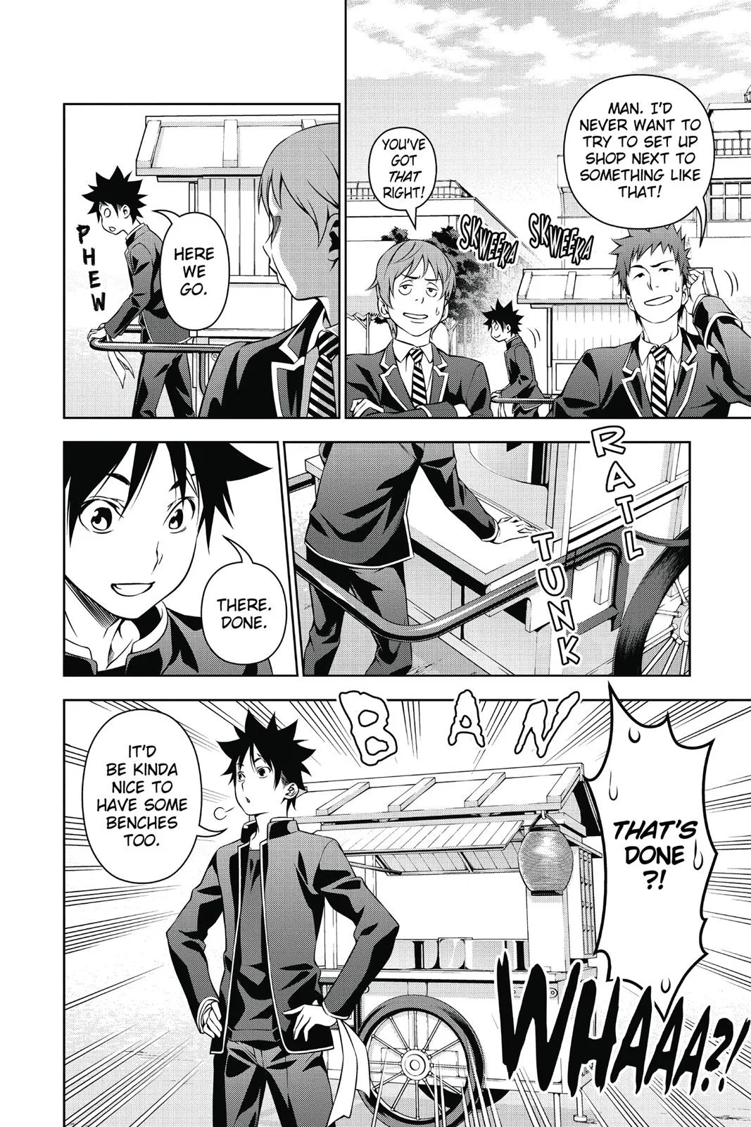 Read Food Wars en Manga Online