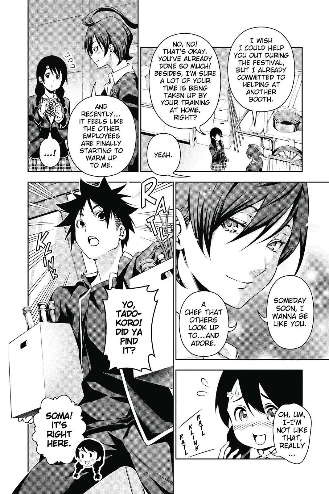 Read Food Wars en Manga Online