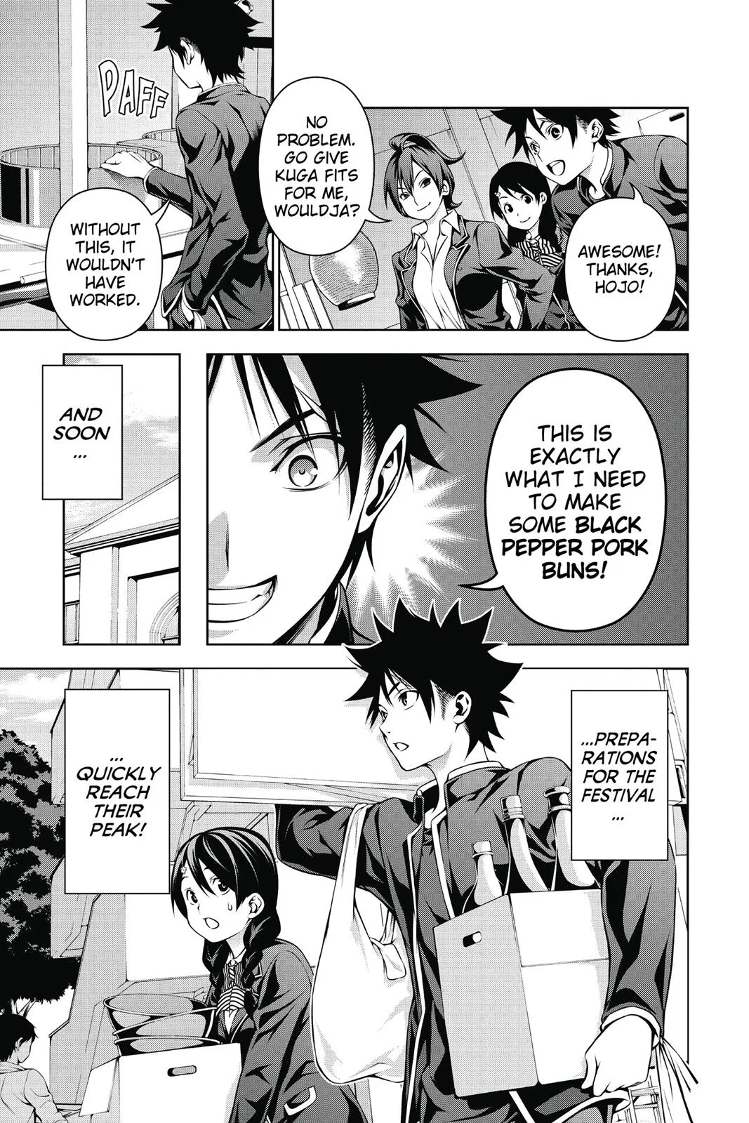 Read Food Wars en Manga Online