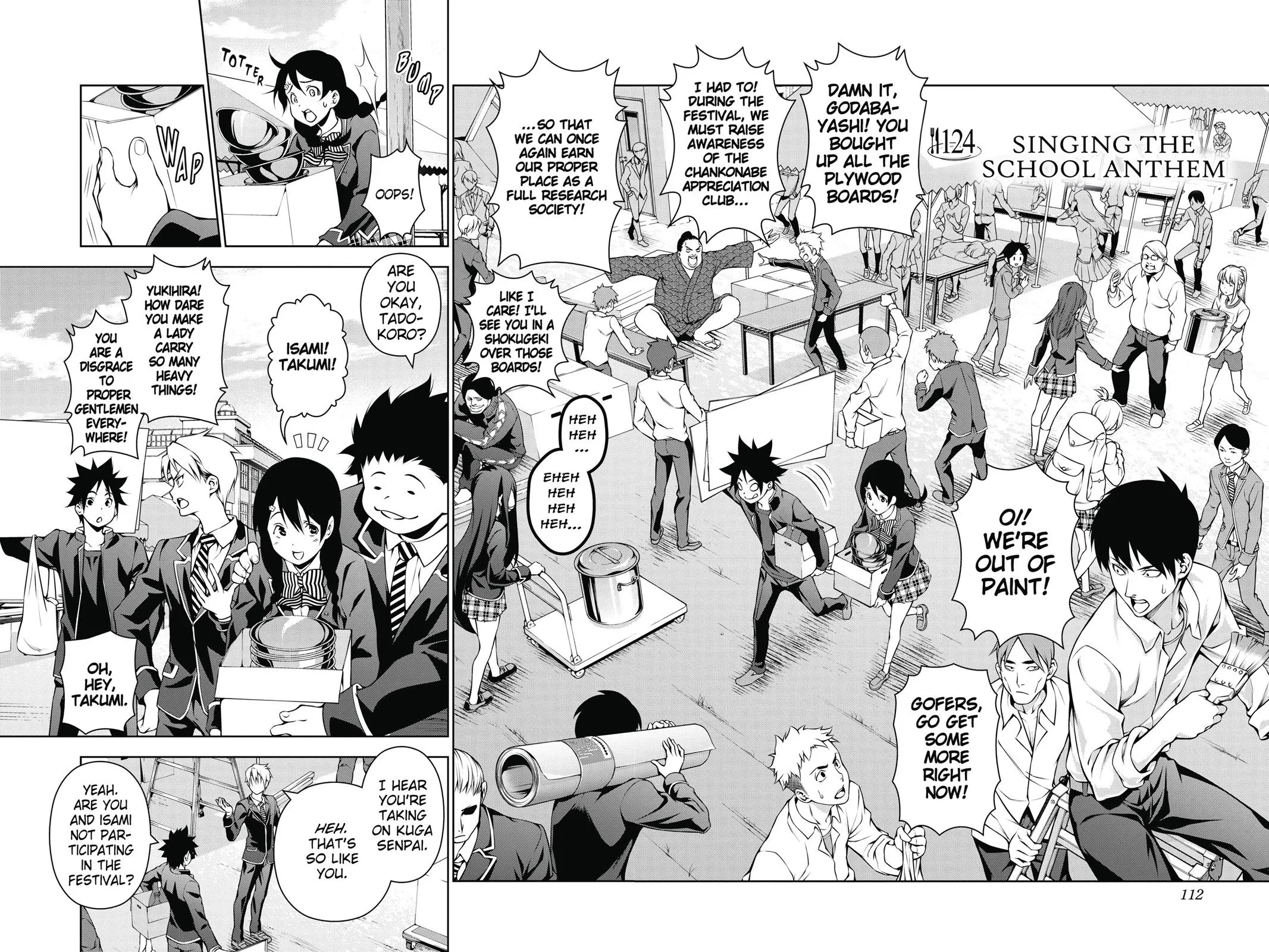 Read Food Wars en Manga Online