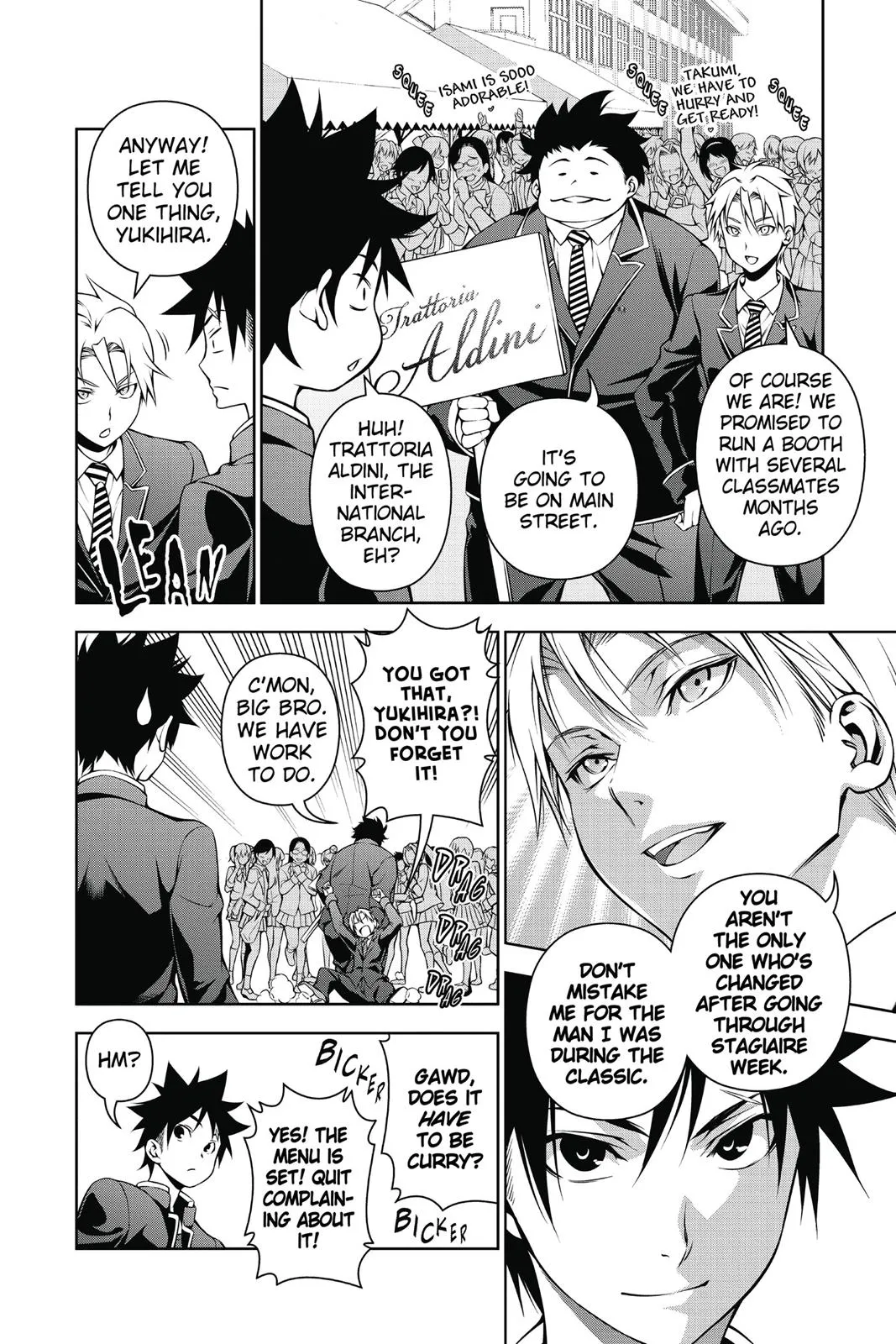 Read Food Wars en Manga Online