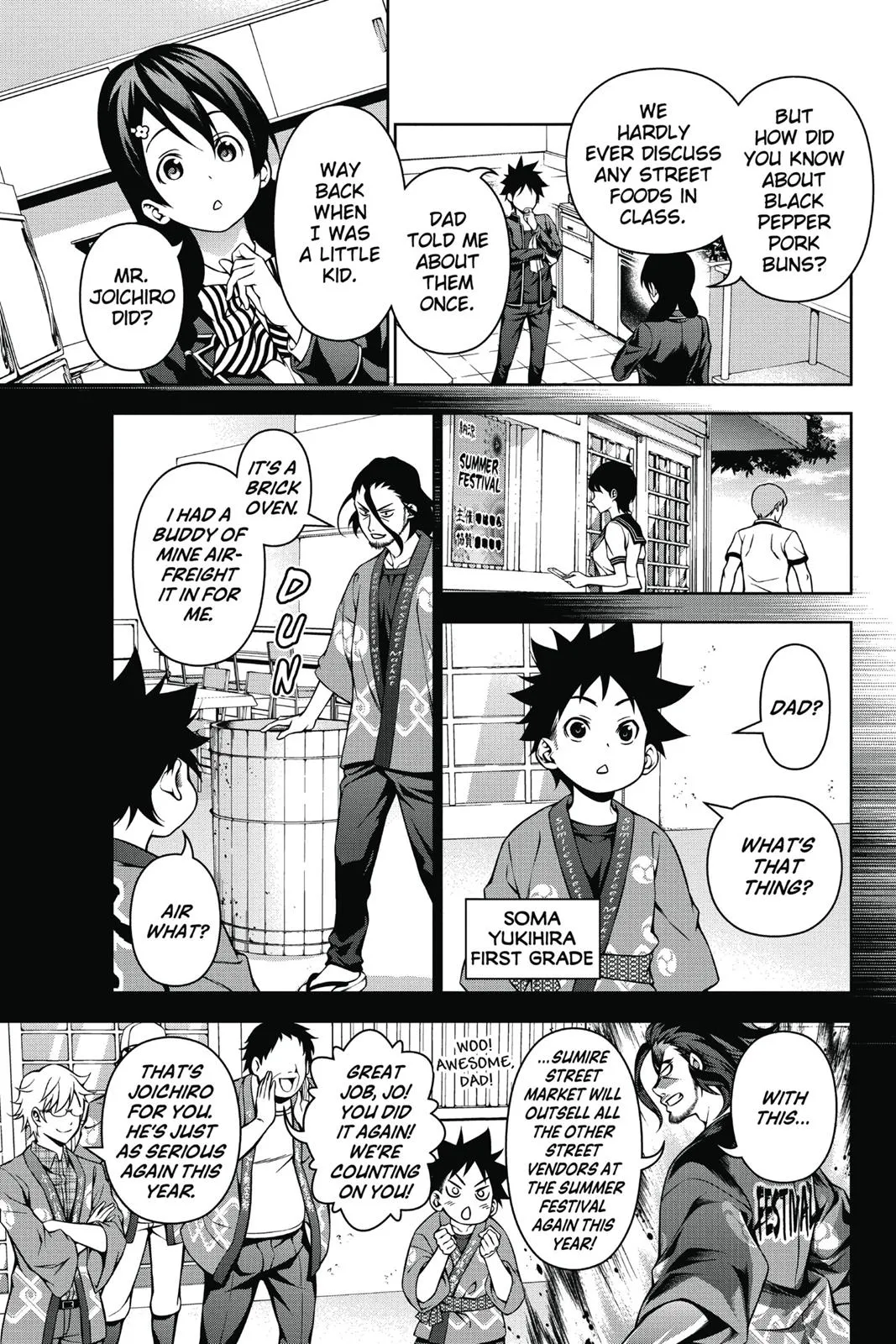 Read Food Wars en Manga Online