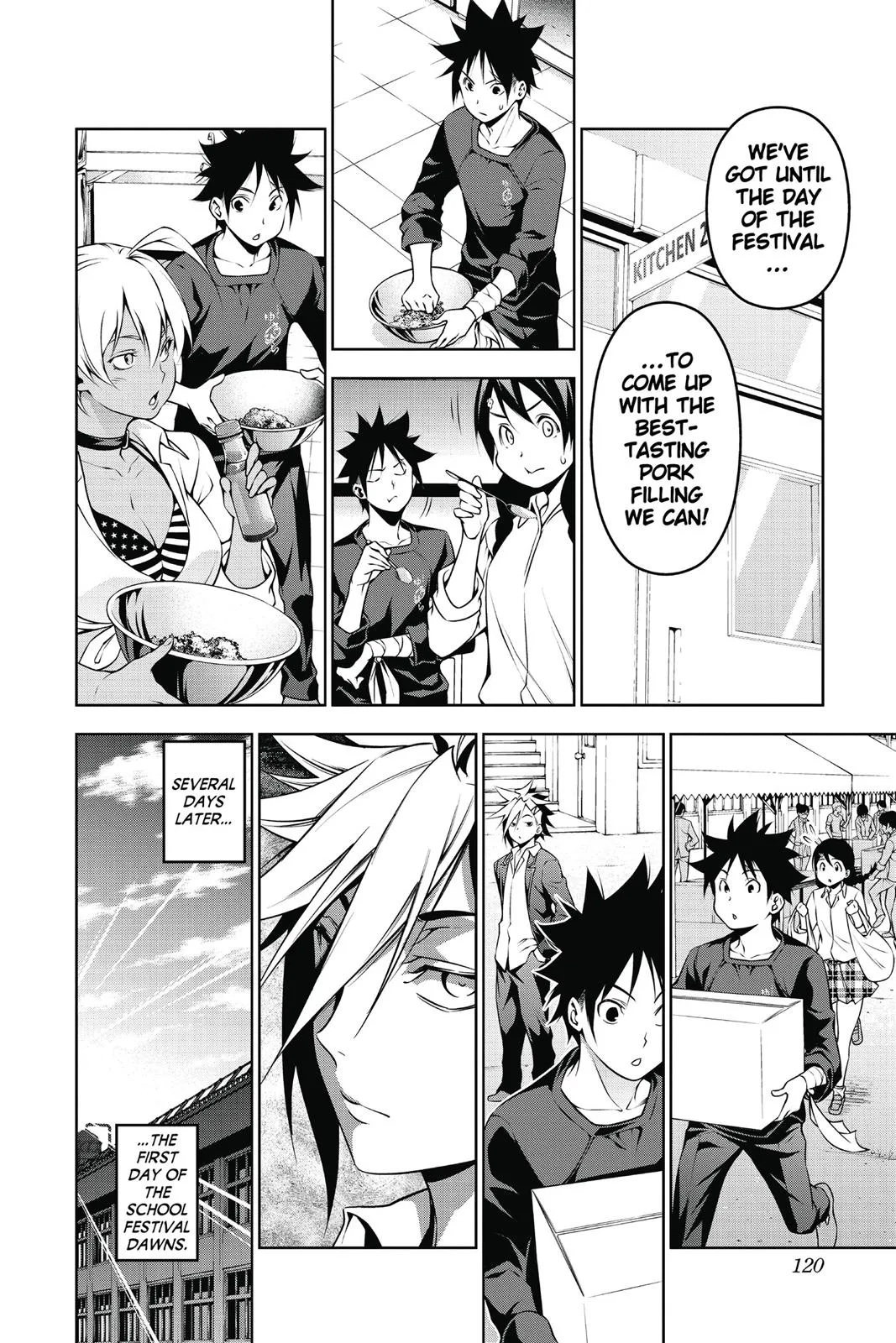 Read Food Wars en Manga Online