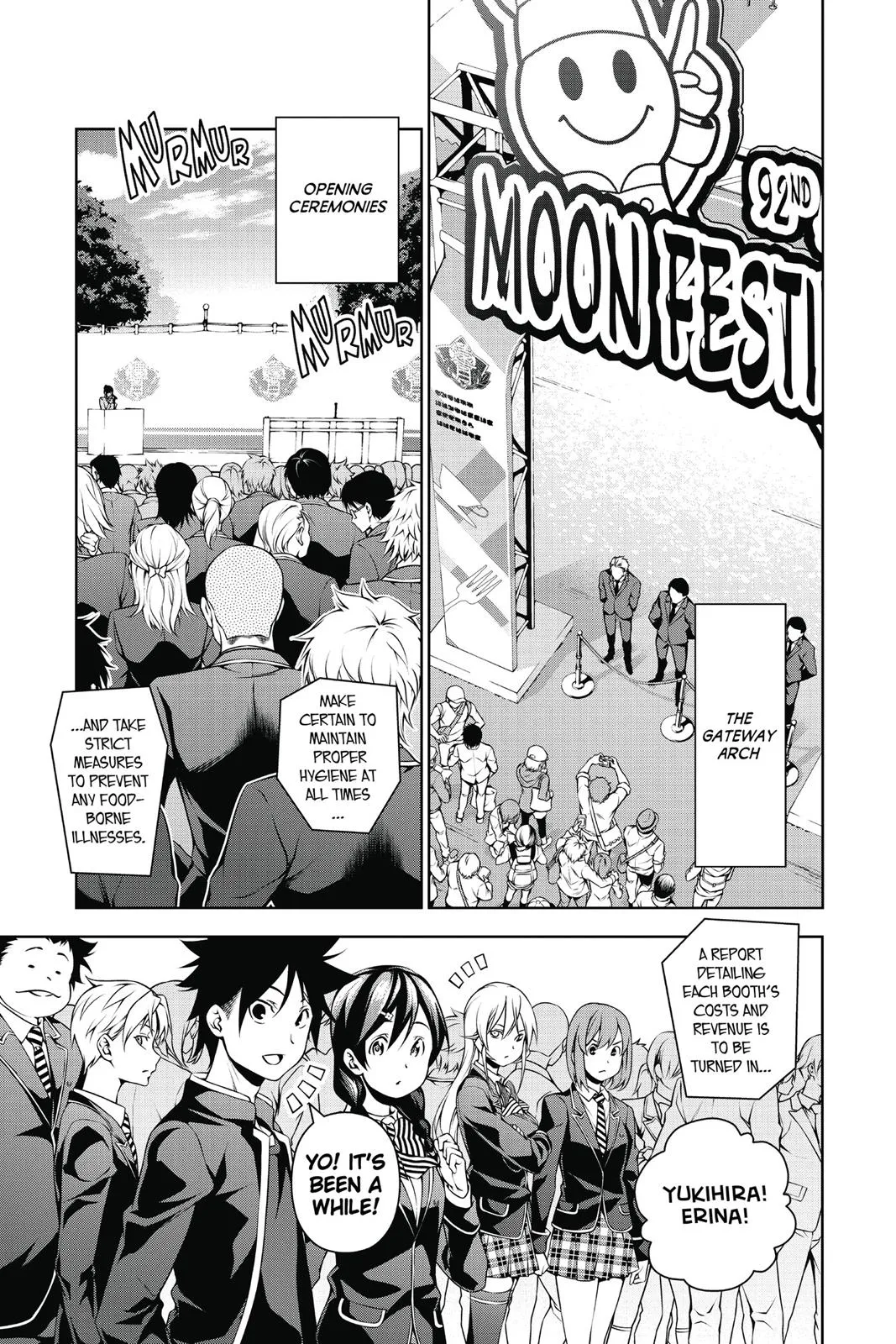 Read Food Wars en Manga Online