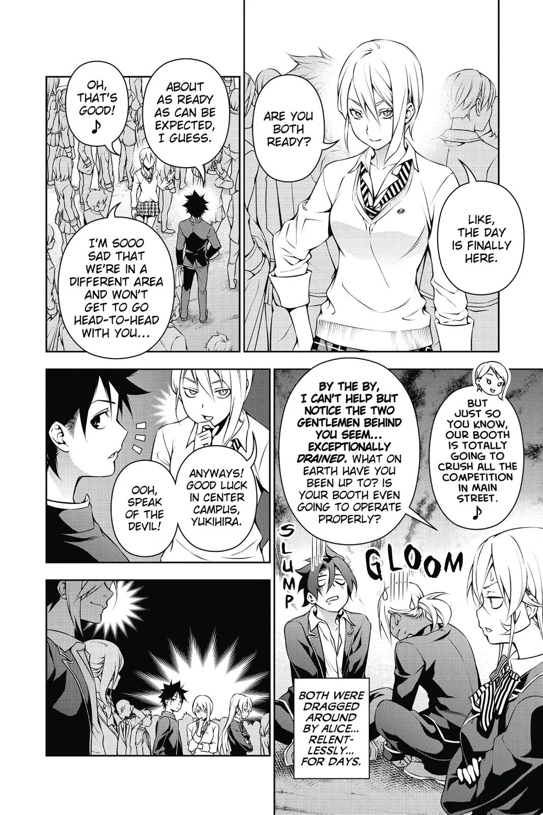 Read Food Wars en Manga Online