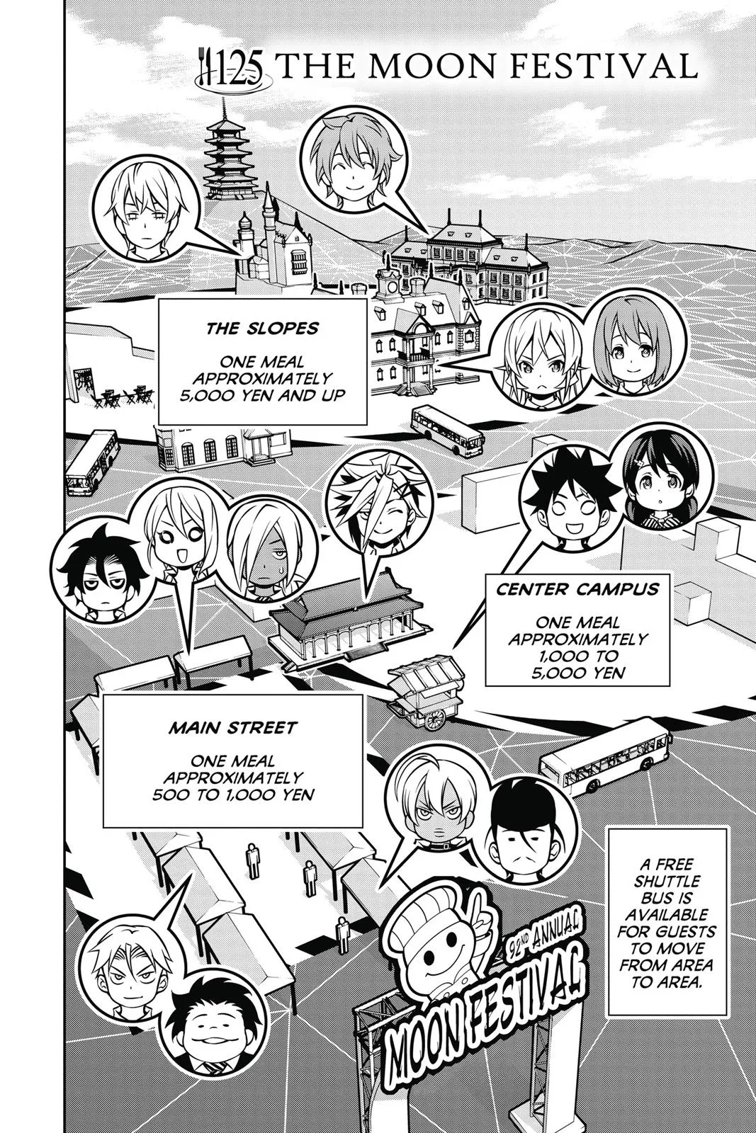 Read Food Wars en Manga Online