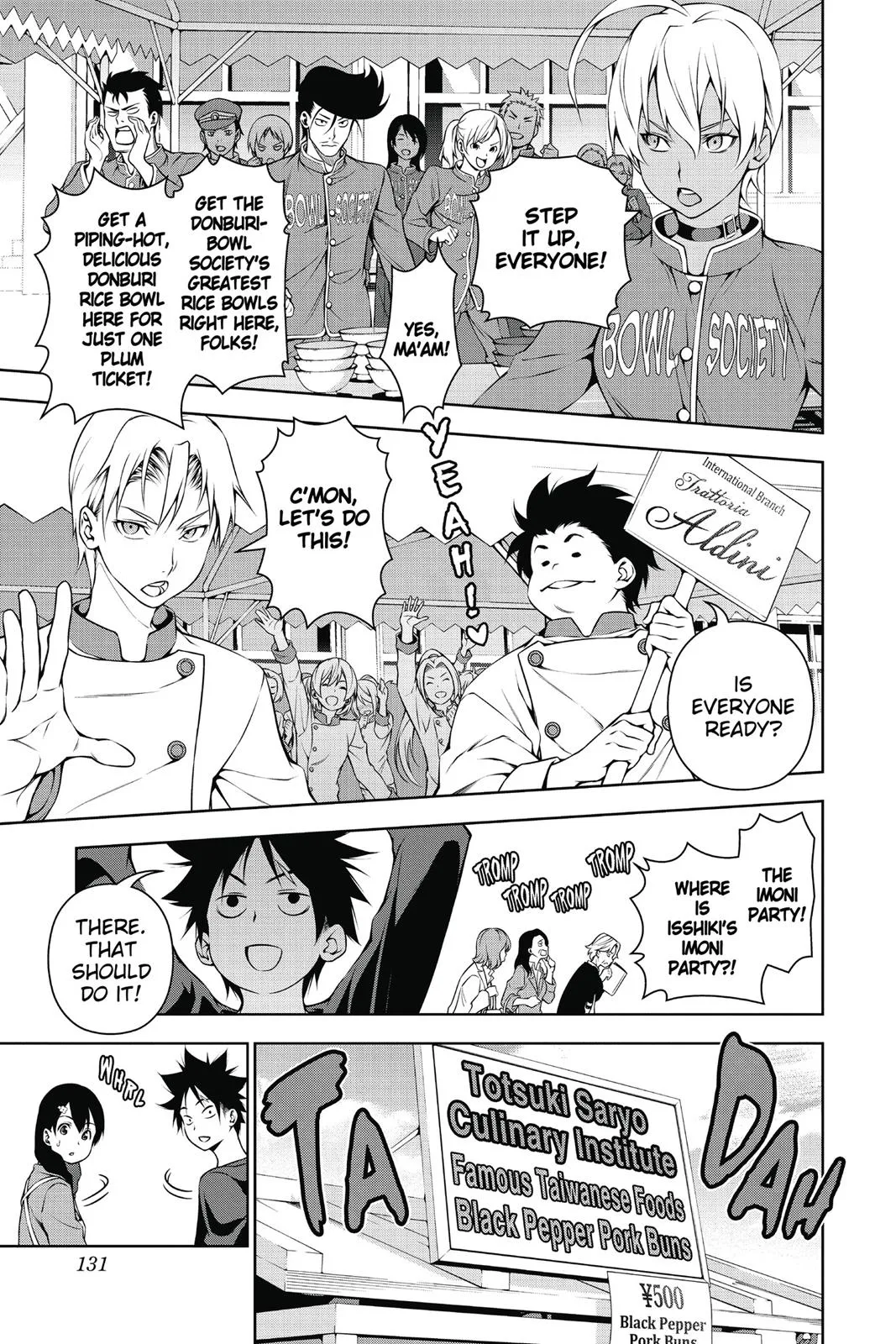 Read Food Wars en Manga Online