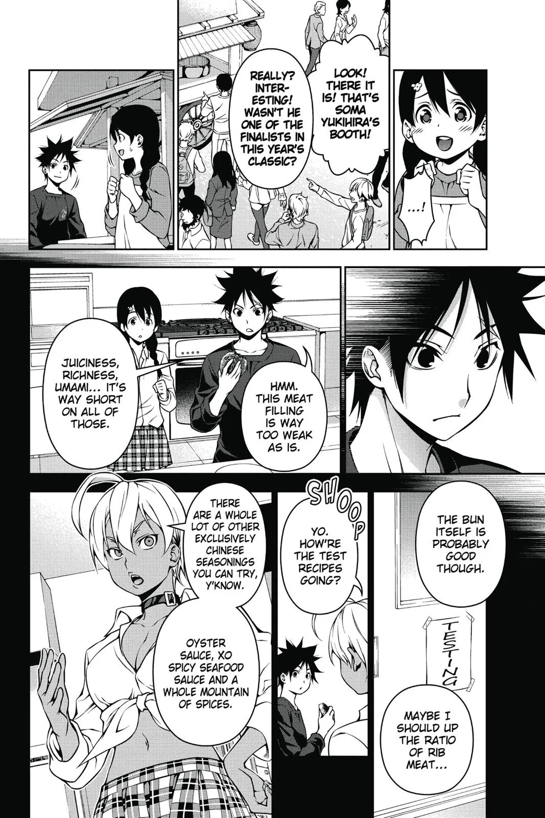 Read Food Wars en Manga Online