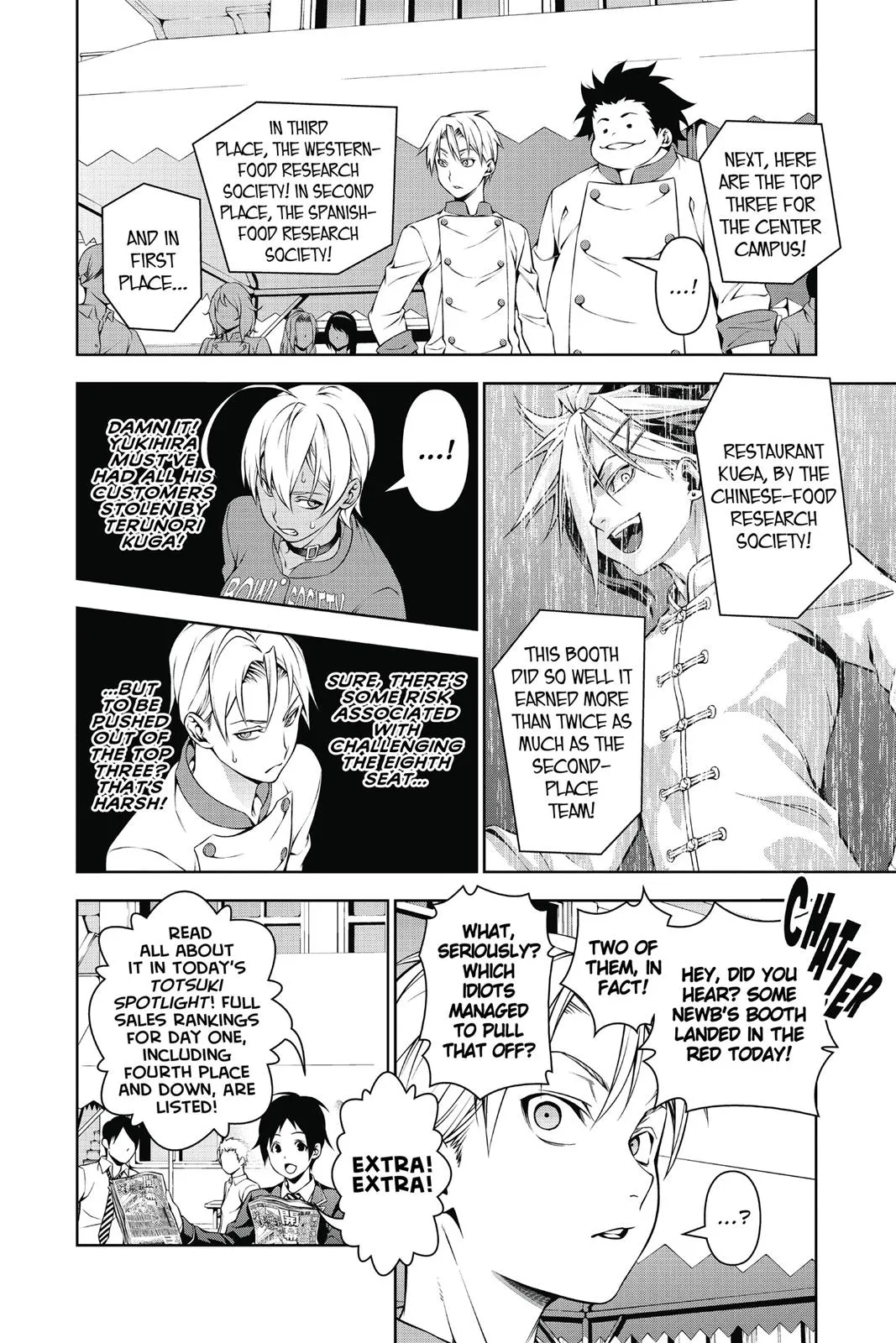 Read Food Wars en Manga Online
