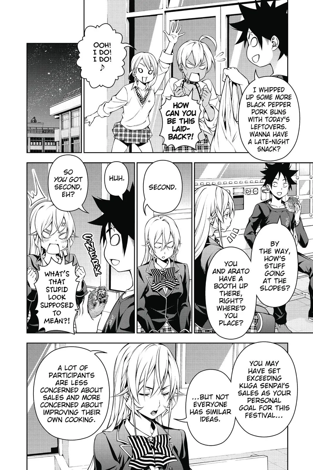 Read Food Wars en Manga Online