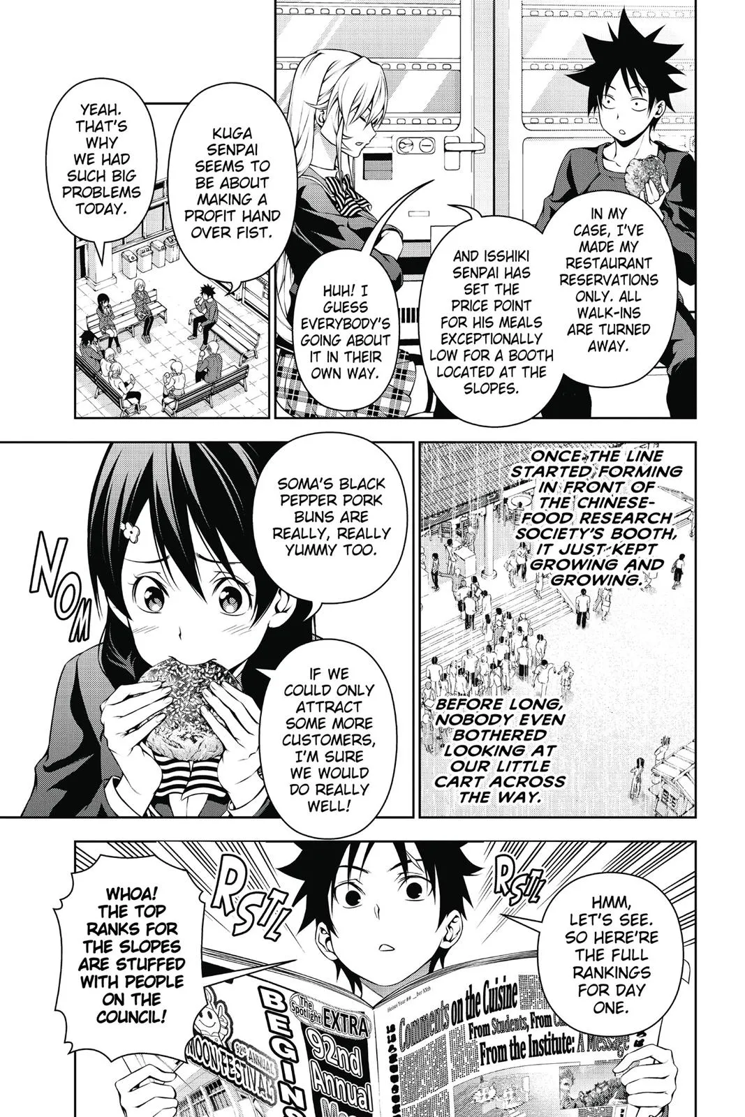 Read Food Wars en Manga Online
