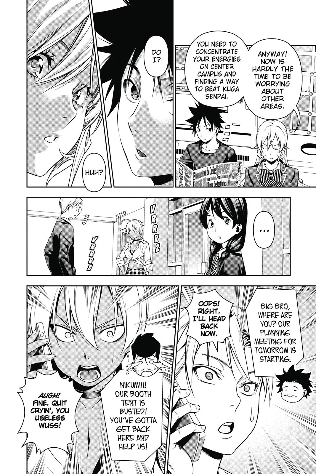 Read Food Wars en Manga Online