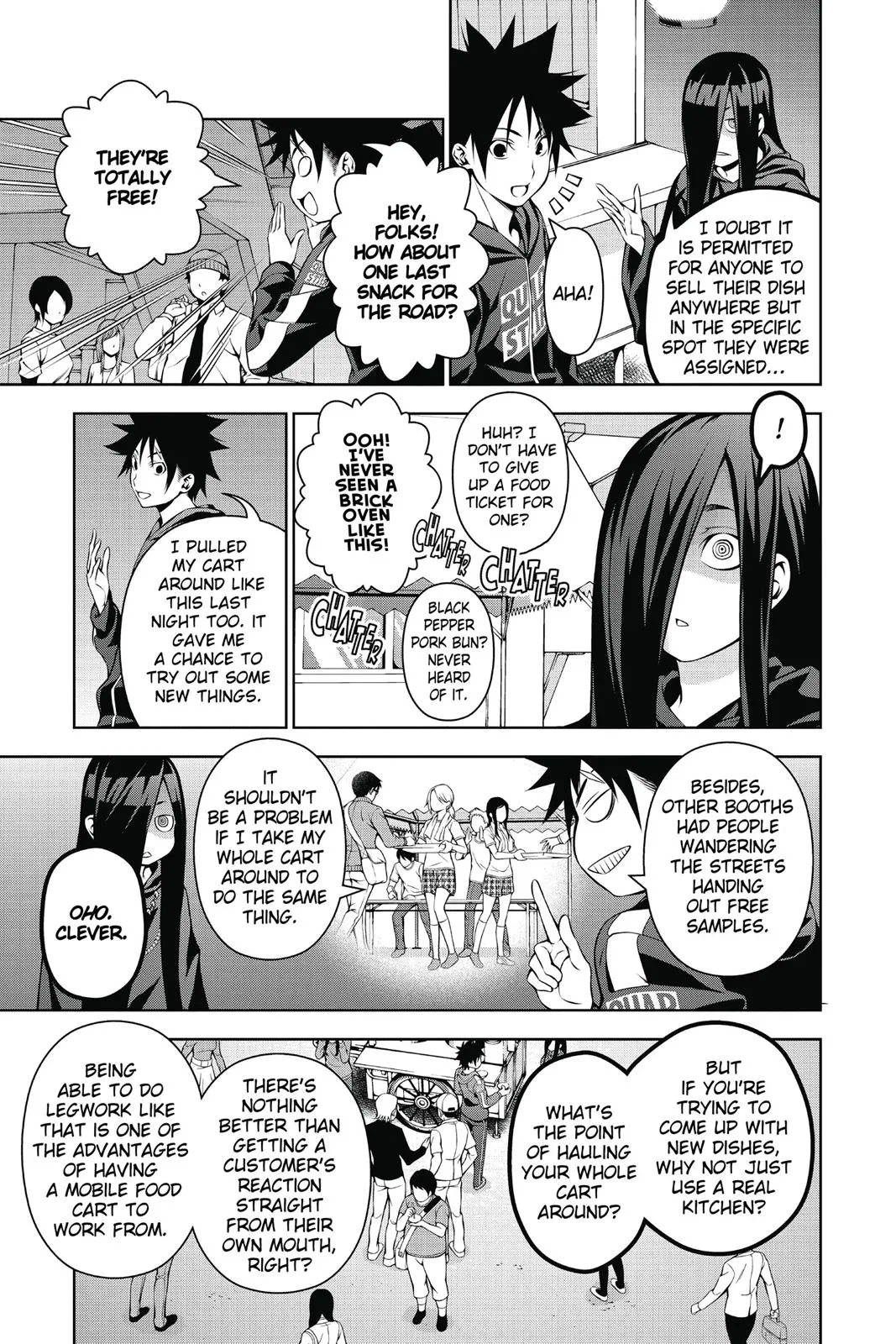 Read Food Wars en Manga Online