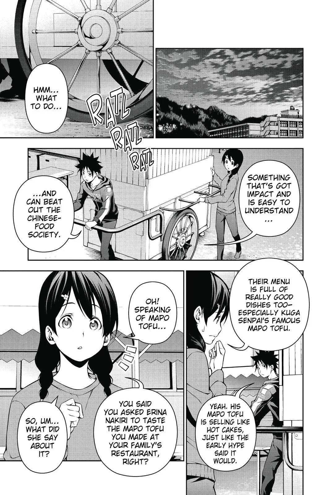 Read Food Wars en Manga Online