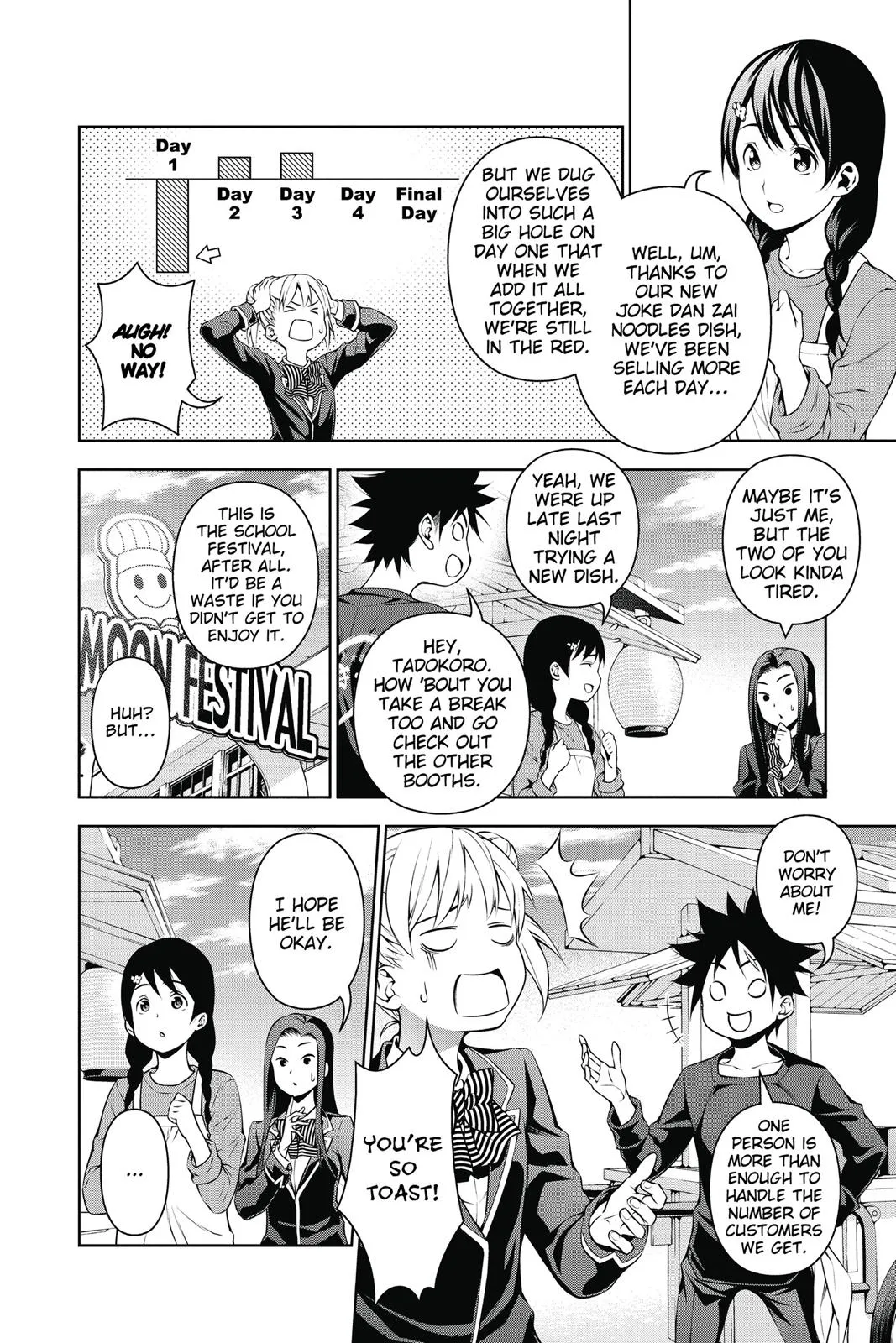 Read Food Wars en Manga Online