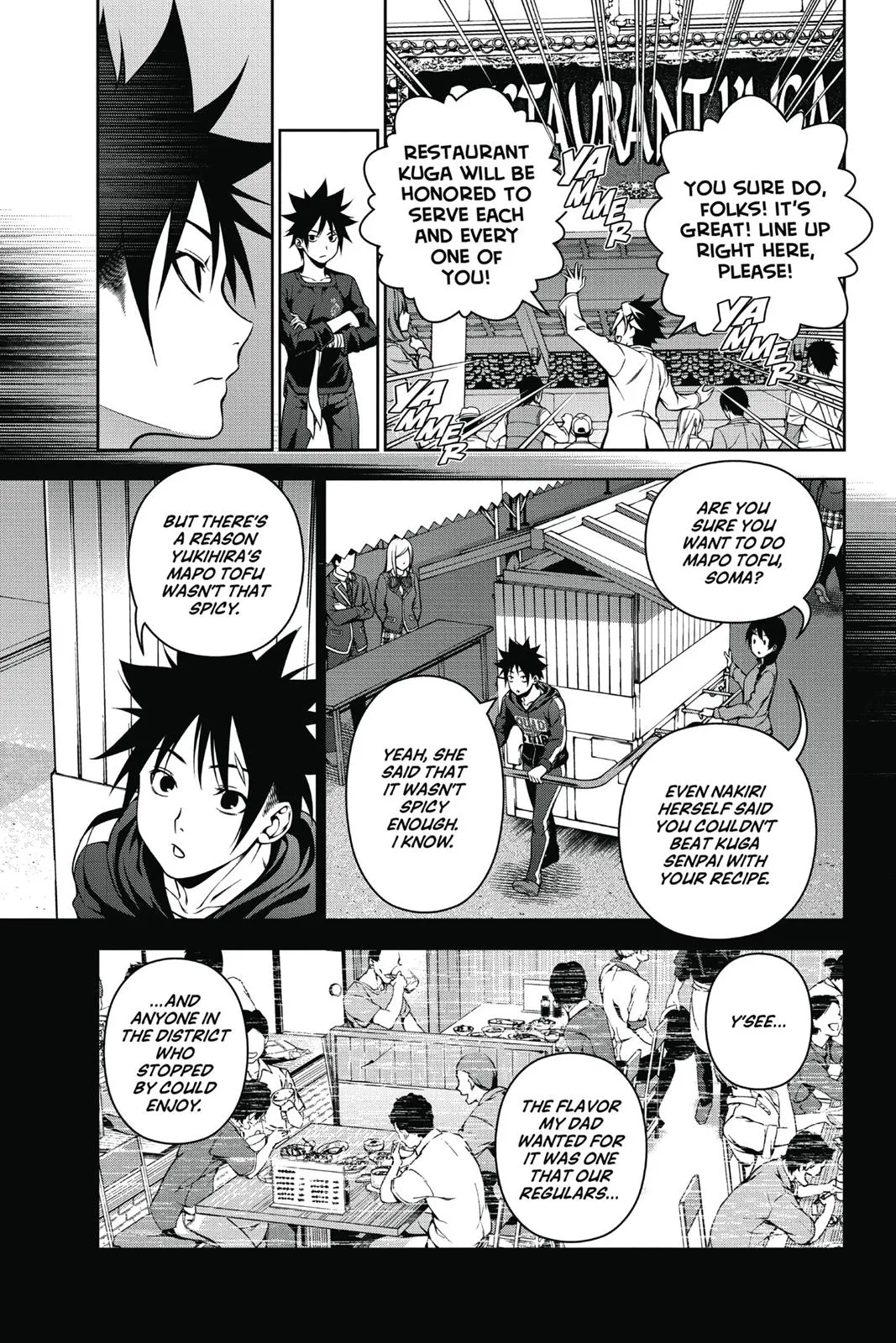 Read Food Wars en Manga Online