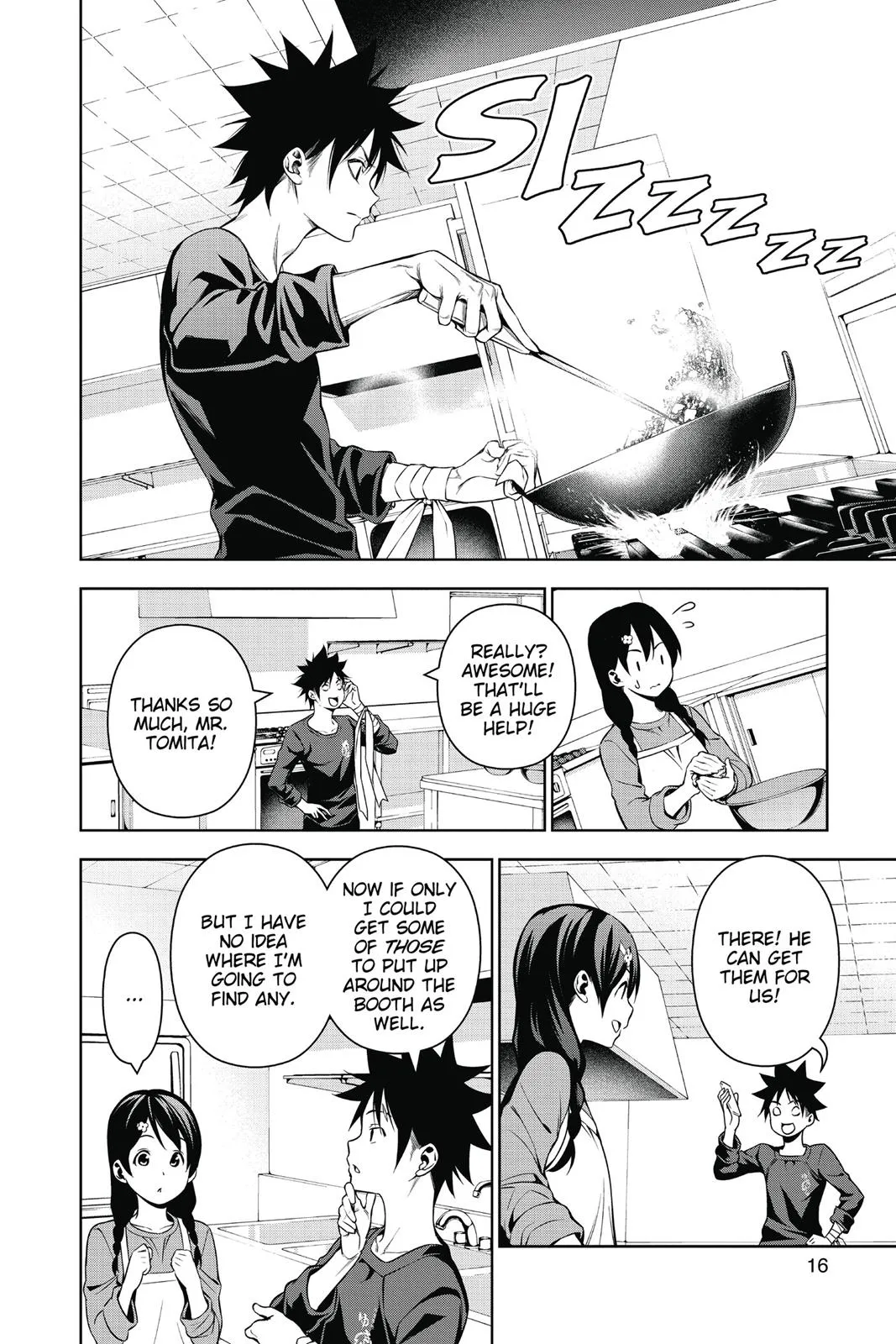 Read Food Wars en Manga Online