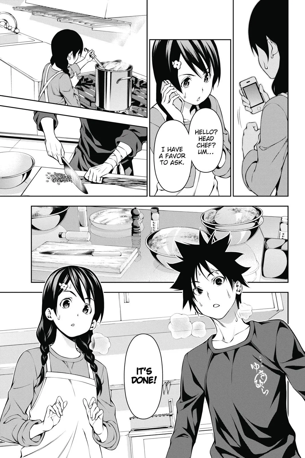 Read Food Wars en Manga Online