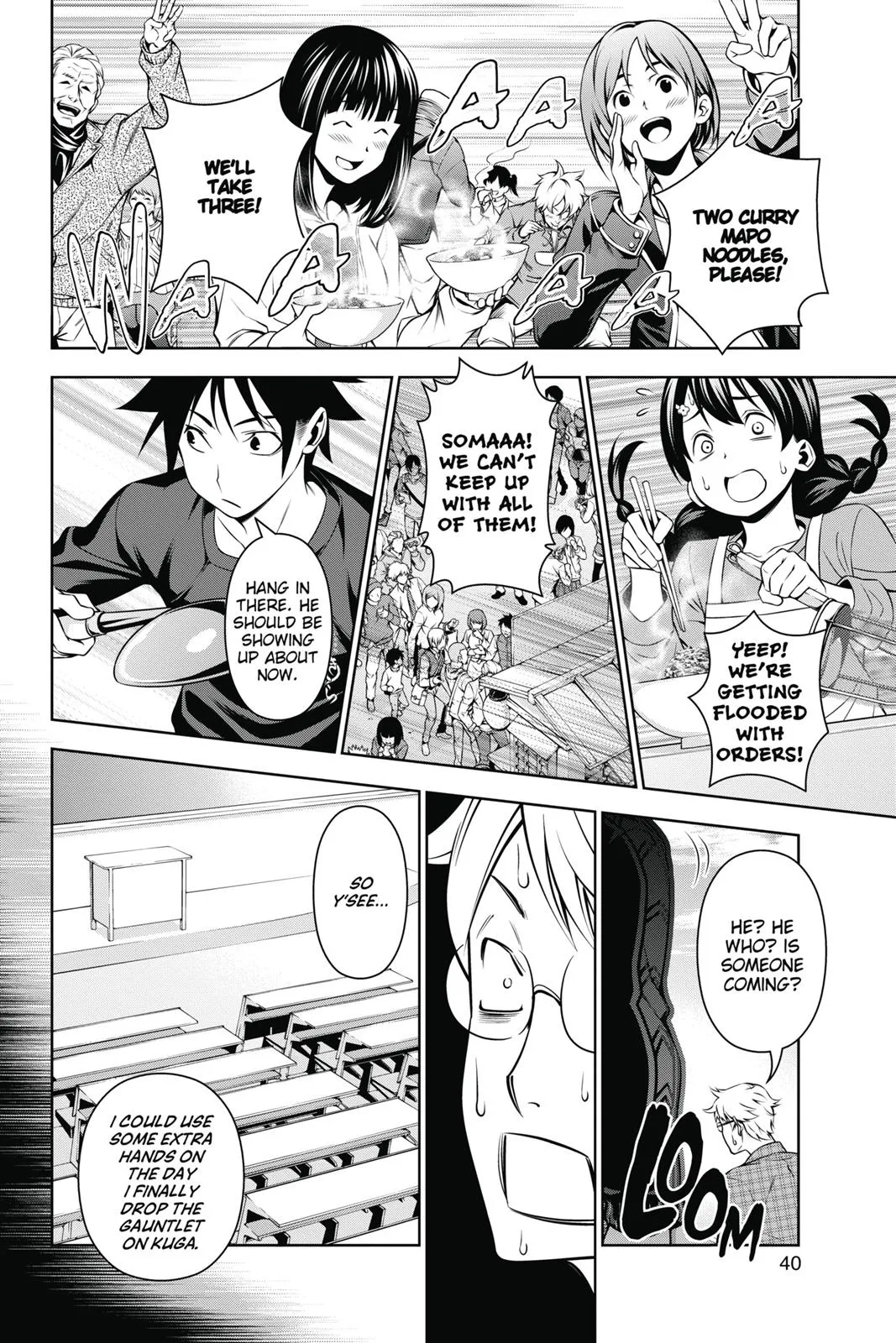 Read Food Wars en Manga Online