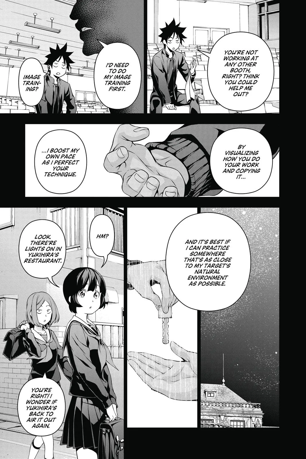 Read Food Wars en Manga Online