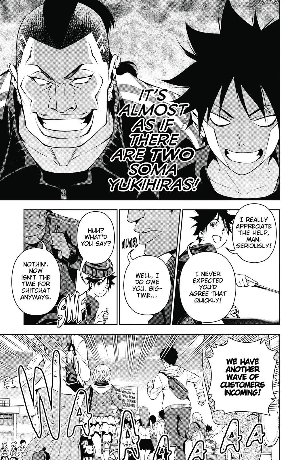 Read Food Wars en Manga Online