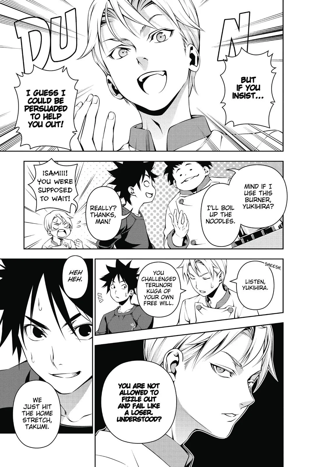 Read Food Wars en Manga Online
