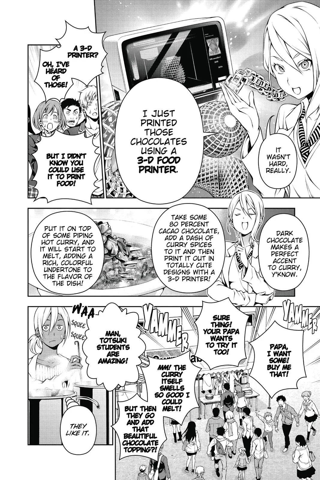 Read Food Wars en Manga Online